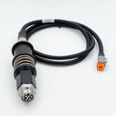 OilQuick Elektro-Stecker 3/4 Zoll 10-polig löffelseitig für Trimble Earthworks
