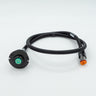 Elektro-Stecker V90 10-polig OilQuick löffelseitig für Trimble Earthworks
